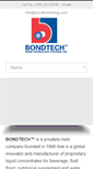 Mobile Screenshot of bondtechnology.com